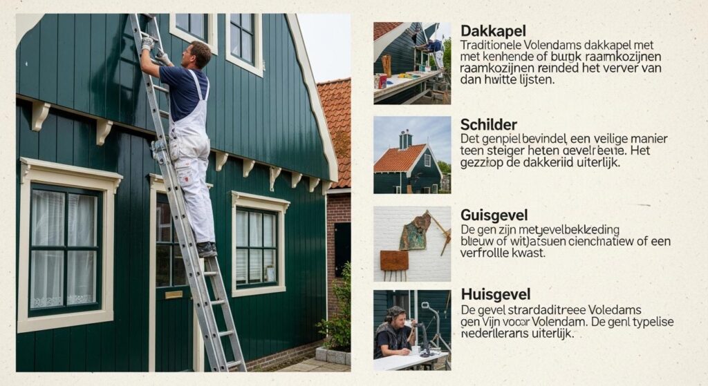 Dakkapel schilderen in Volendam: kosten, tips en stappenplan